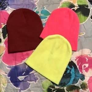 Three Beanies